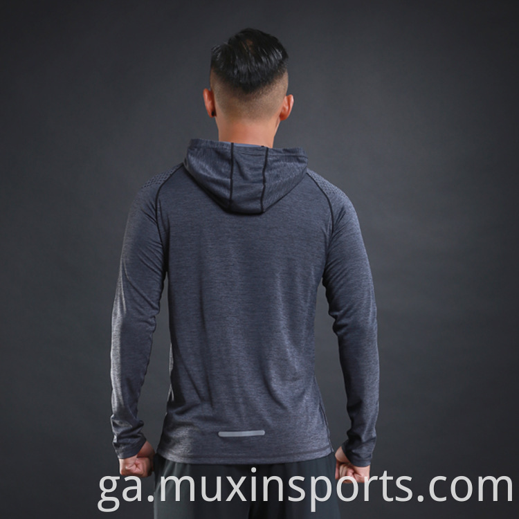 long sleeve workout hoodies for men